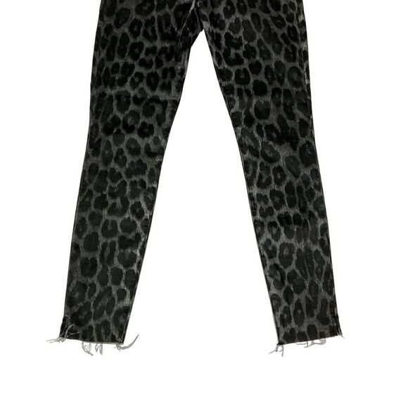 Joe's Jeans Flawless The Charlie High Rise Skinny Ankle Jeans, Grey Leopard, 25 - Picture 7 of 16